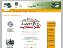 Tablet Screenshot of buergerbus-wietze.de